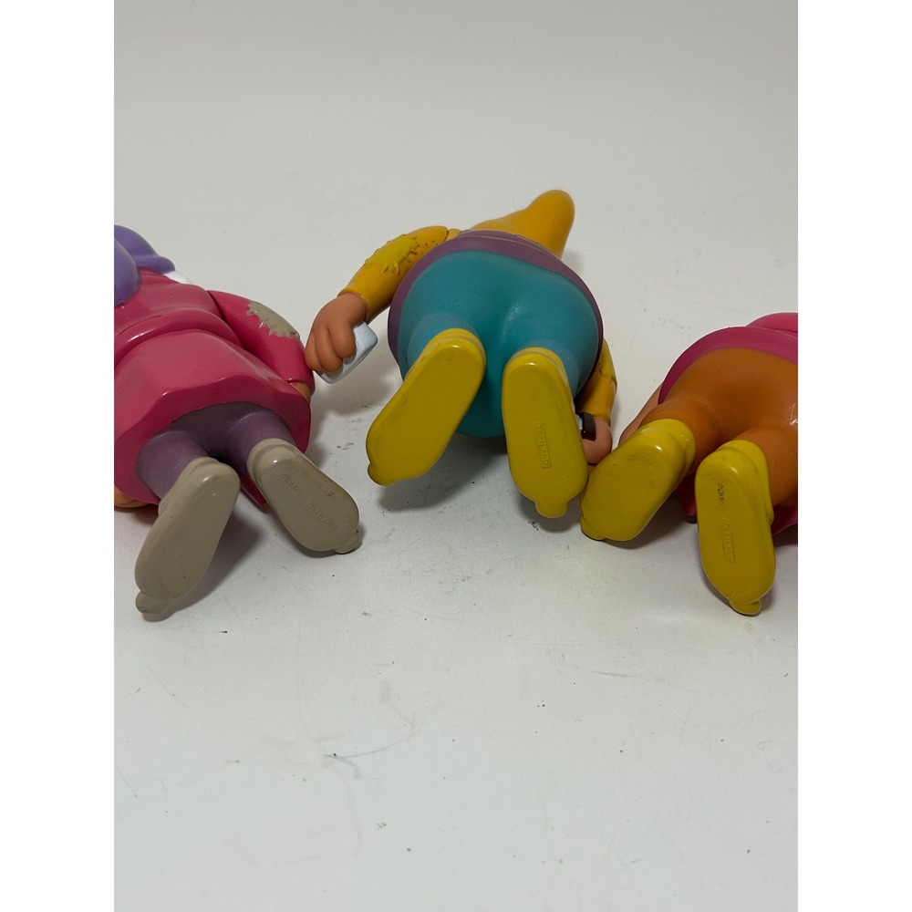 Disney Seven Dwarfs Snow White PVC Action Figure Set Vintage Thailand Complete 7 - Picture 13 of 13